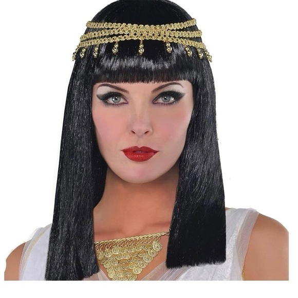 Cleopatra Egyptian Halloween Costume Adult Size Large by Morphe - Picture 5 of 5